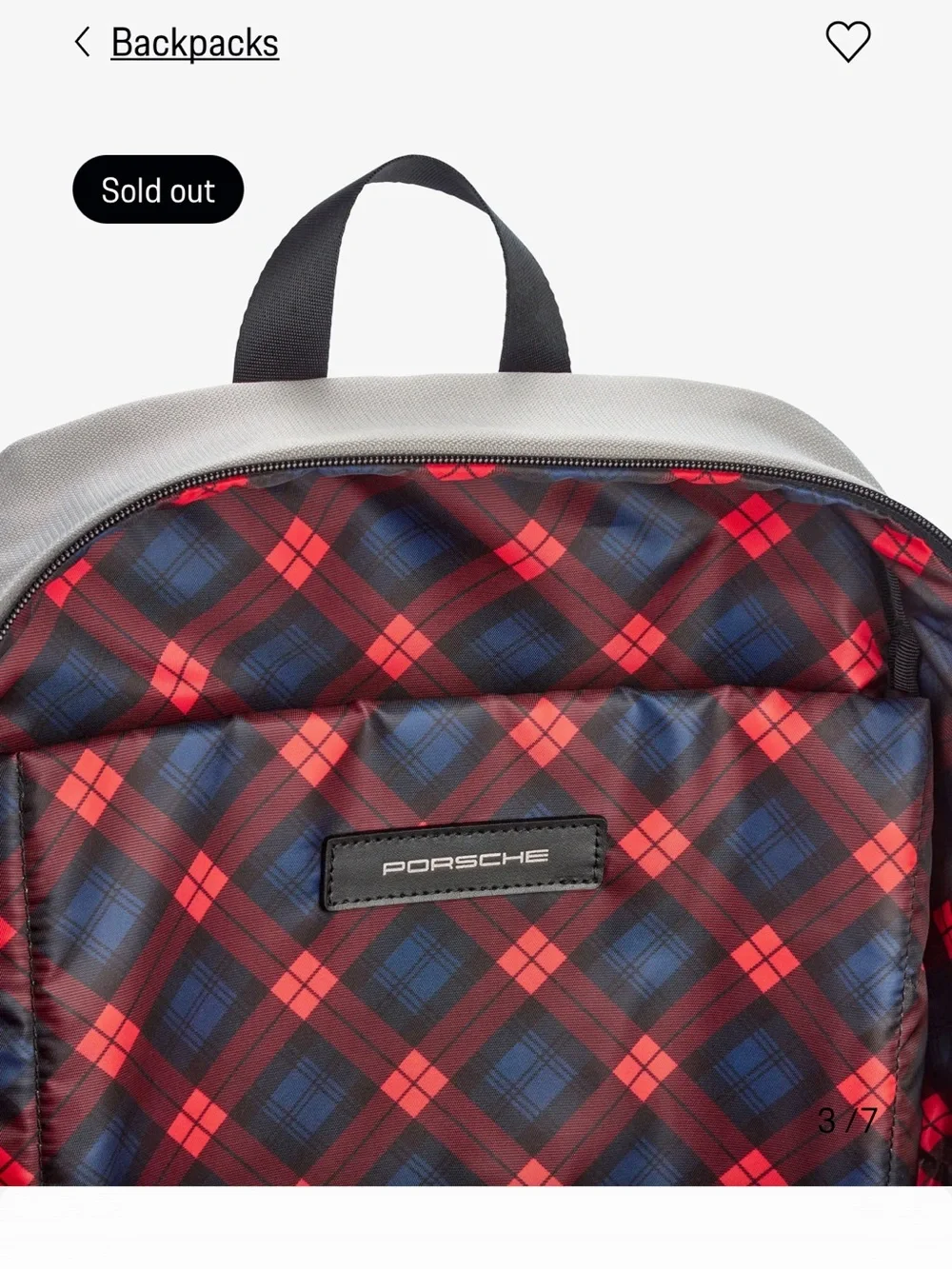 Porsche Designs Backpack - Turbo No.1